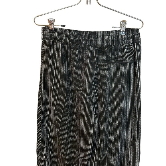 Athleta High Rise Arrival Pants in Amara Stripe Black 4 - Picture 8 of 10